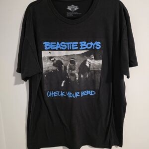 Beastie Boys Check Your Head Black and Blue Graphic Tee